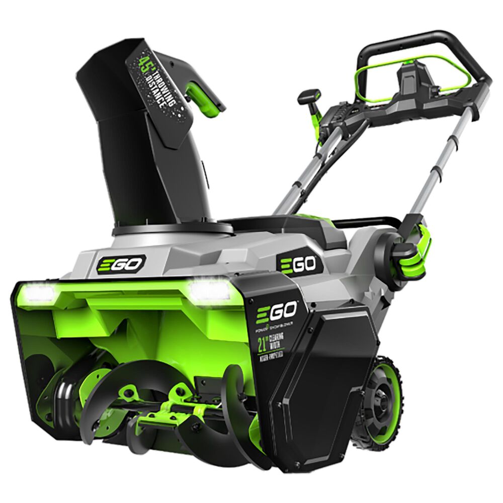 EGO 21" Power+ Auger Propelled Single-Stage Snow Blower Bare Tool w/ (2) 7.5ah batteries, and 560w Dual Port Charger, , large