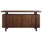 Stickley Furniture Walnut Grove Stone Top Credenza in Walnut, , large