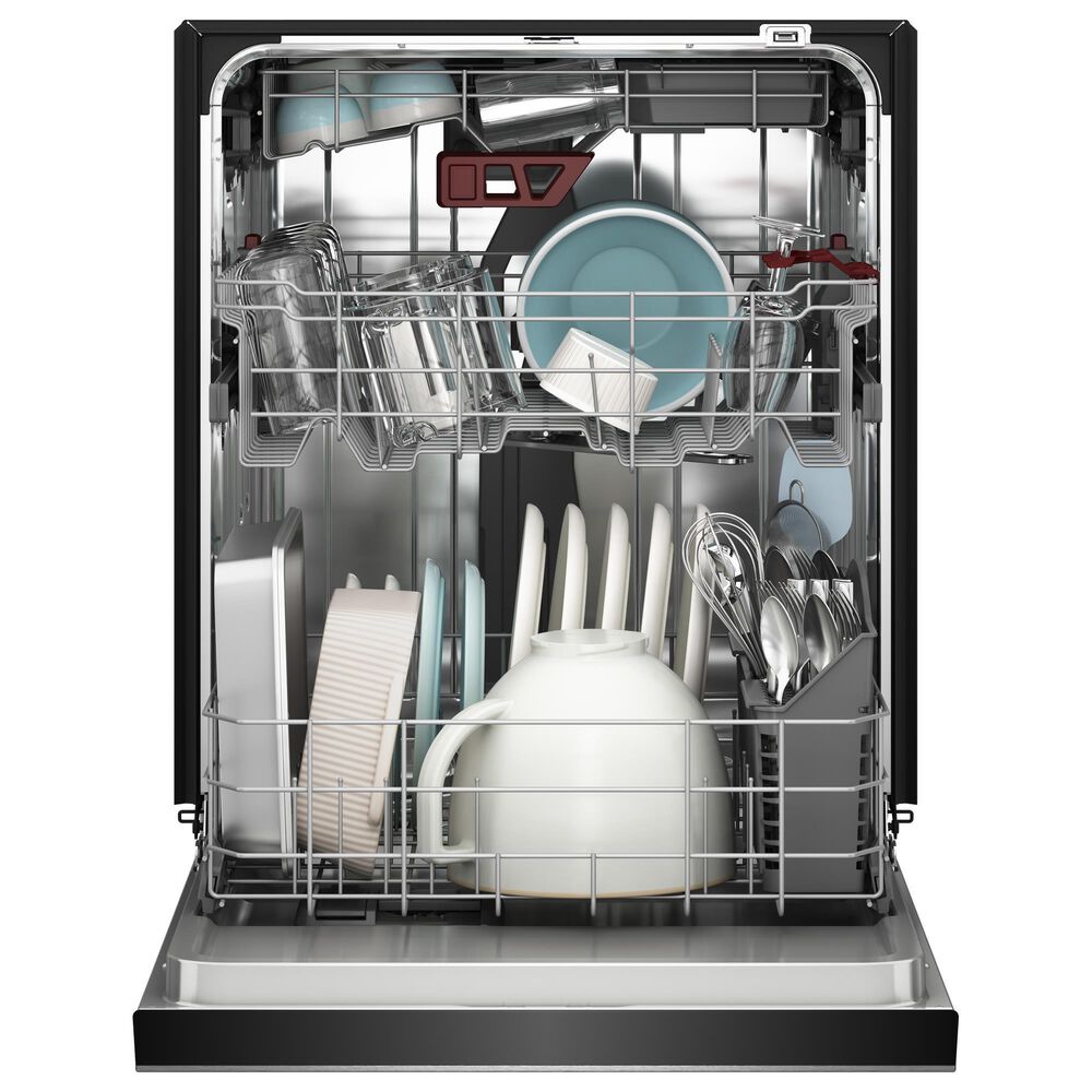 KitchenAid 24&quot; Third Level Jet Rack Dishwasher with 40+ Total Wash Jets and Pocket Handle in Black Ore, , large