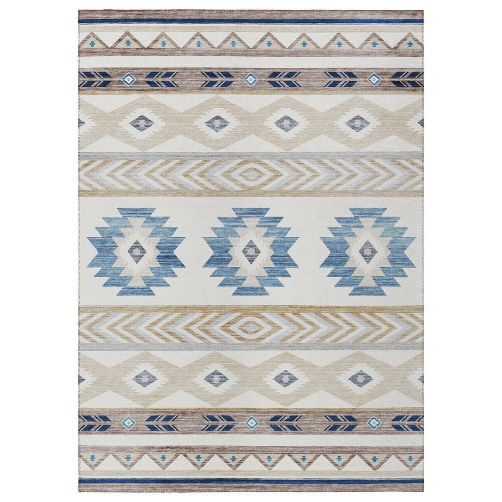 Dalyn Rug Company Phoenix PH3 5" x 7"6" Ivory Indoor/Outdoor Area Rug, , large