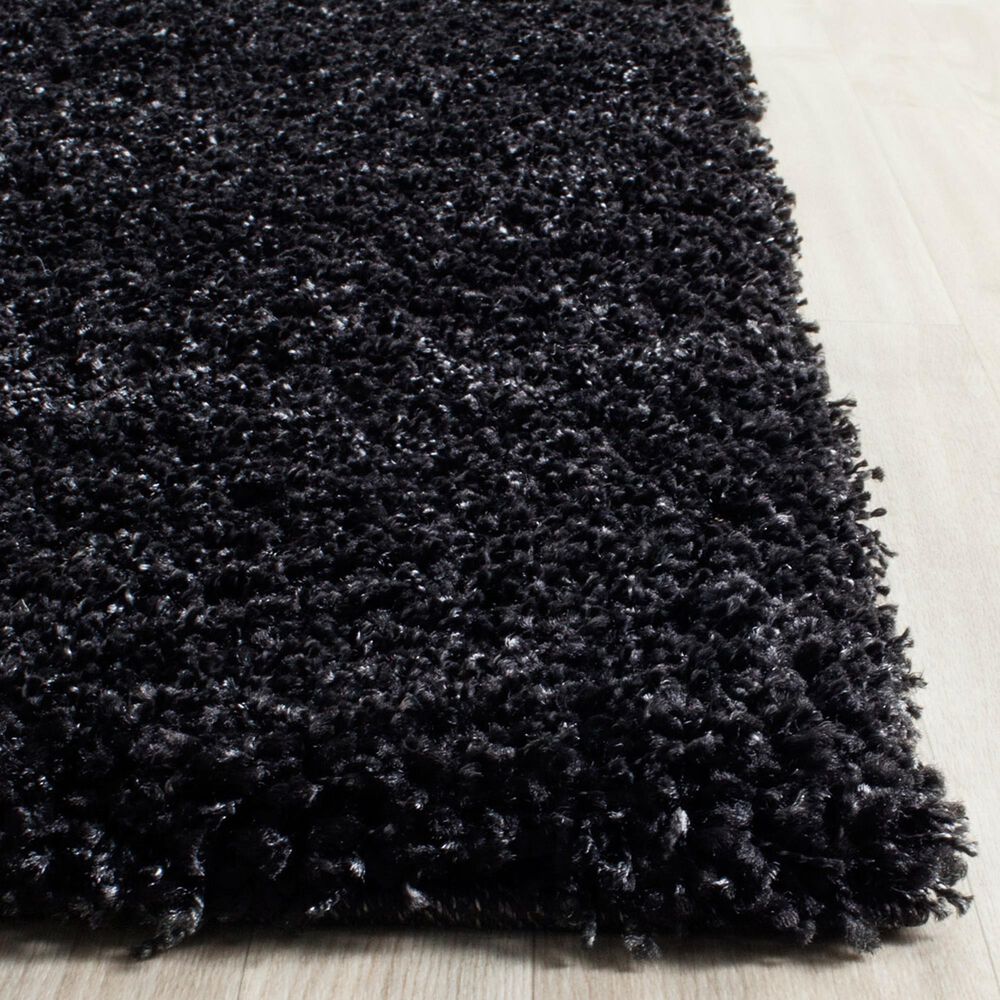 Safavieh California Shag  Black 11' x 15' Area Rug, , large