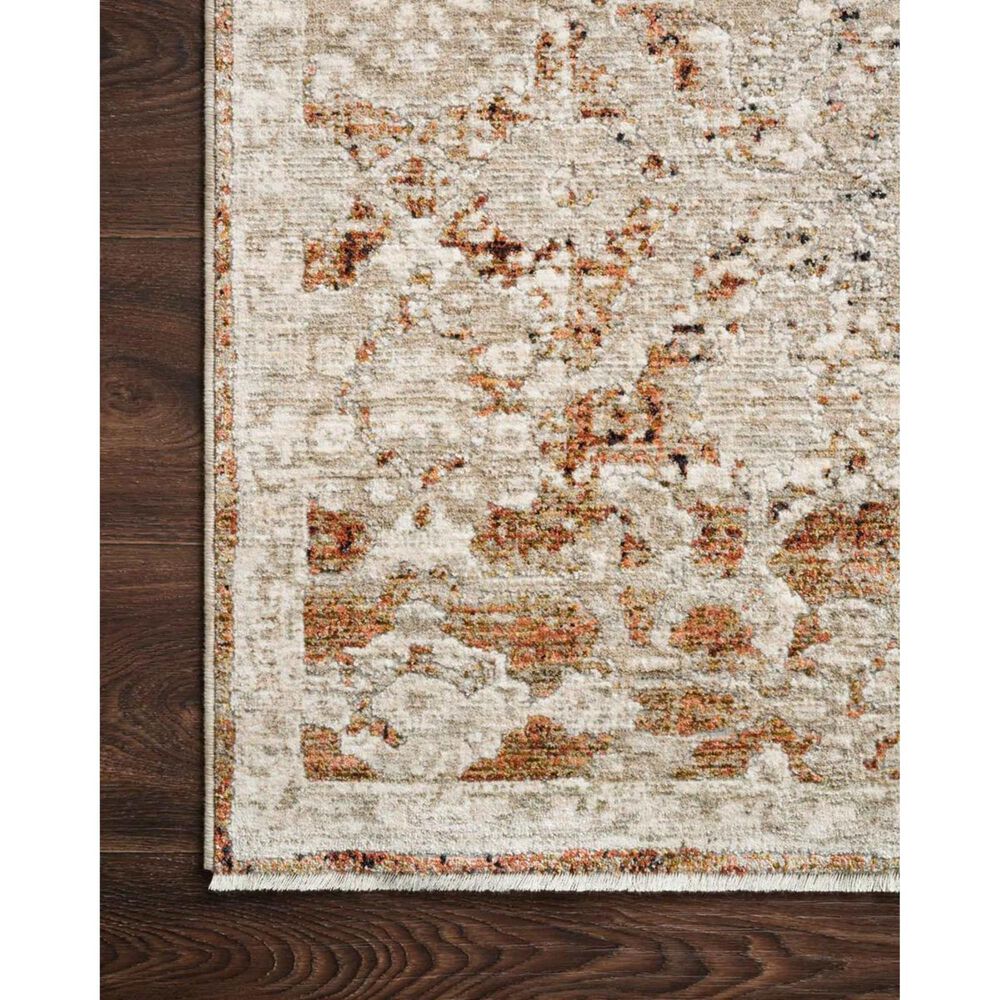 Loloi Theia THE-07 7&#39;10&quot; x 10&#39; Natural and Rust, , large