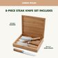 Green Pan Elite Cutlery 8-Piece Steak Knife Set in Light Pakka, , large
