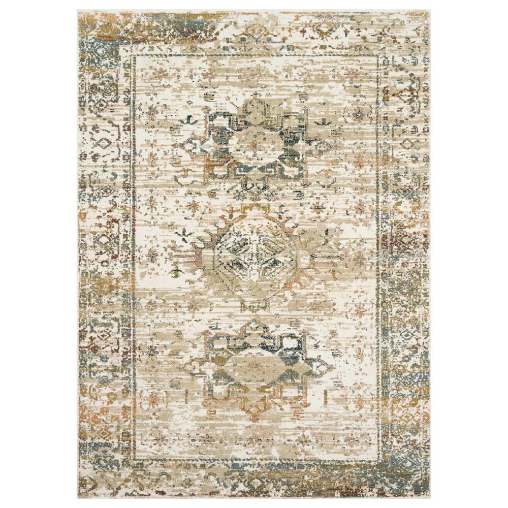 Magnolia Home James JAE-02 3"7" x 5"7" Ivory Area Rug, , large