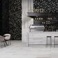 Dal-Tile Pietra Divina Nero Marquina Black Blend Spectrum Mosaic Tile, , large