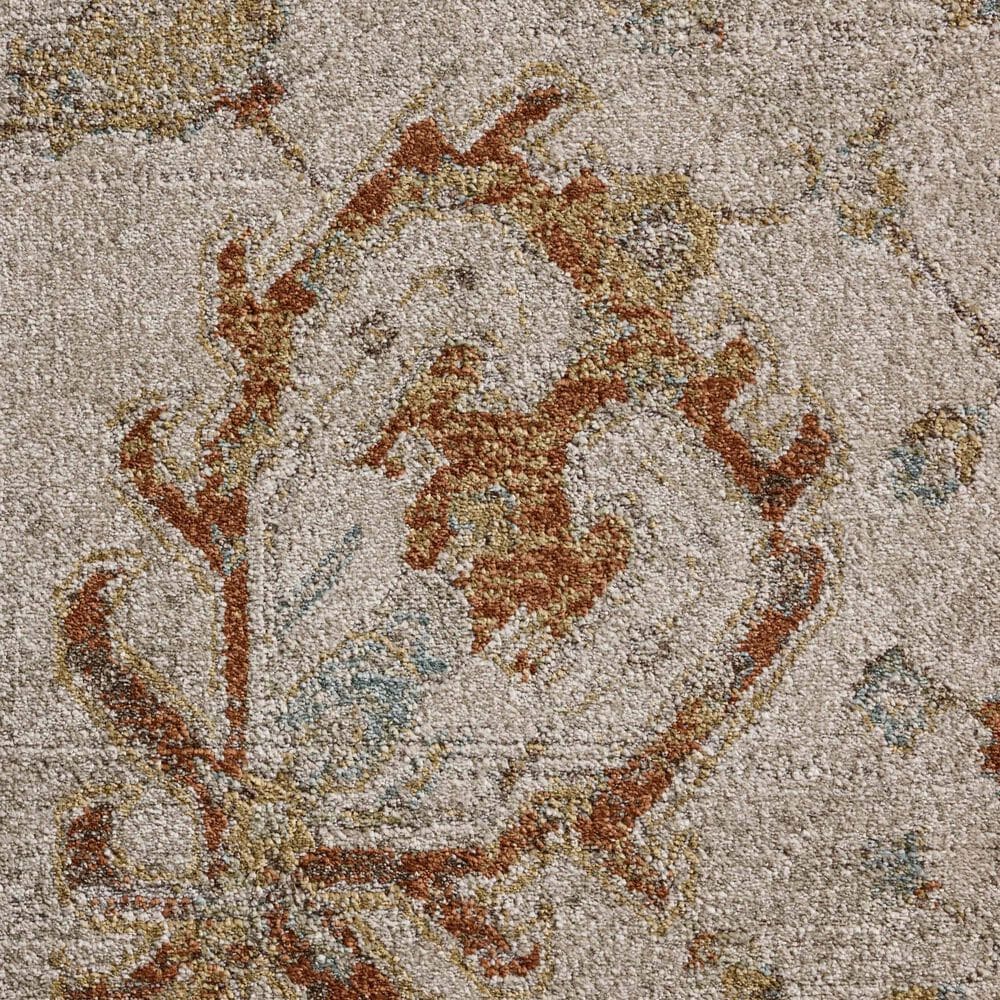 Magnolia Home Mona Oatmeal and Multicolor 5&#39; x 7&#39;8&quot; Area Rug, , large