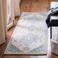Safavieh Micro-Loop 2"3" x 8" Ivory and Navy Runner, , large
