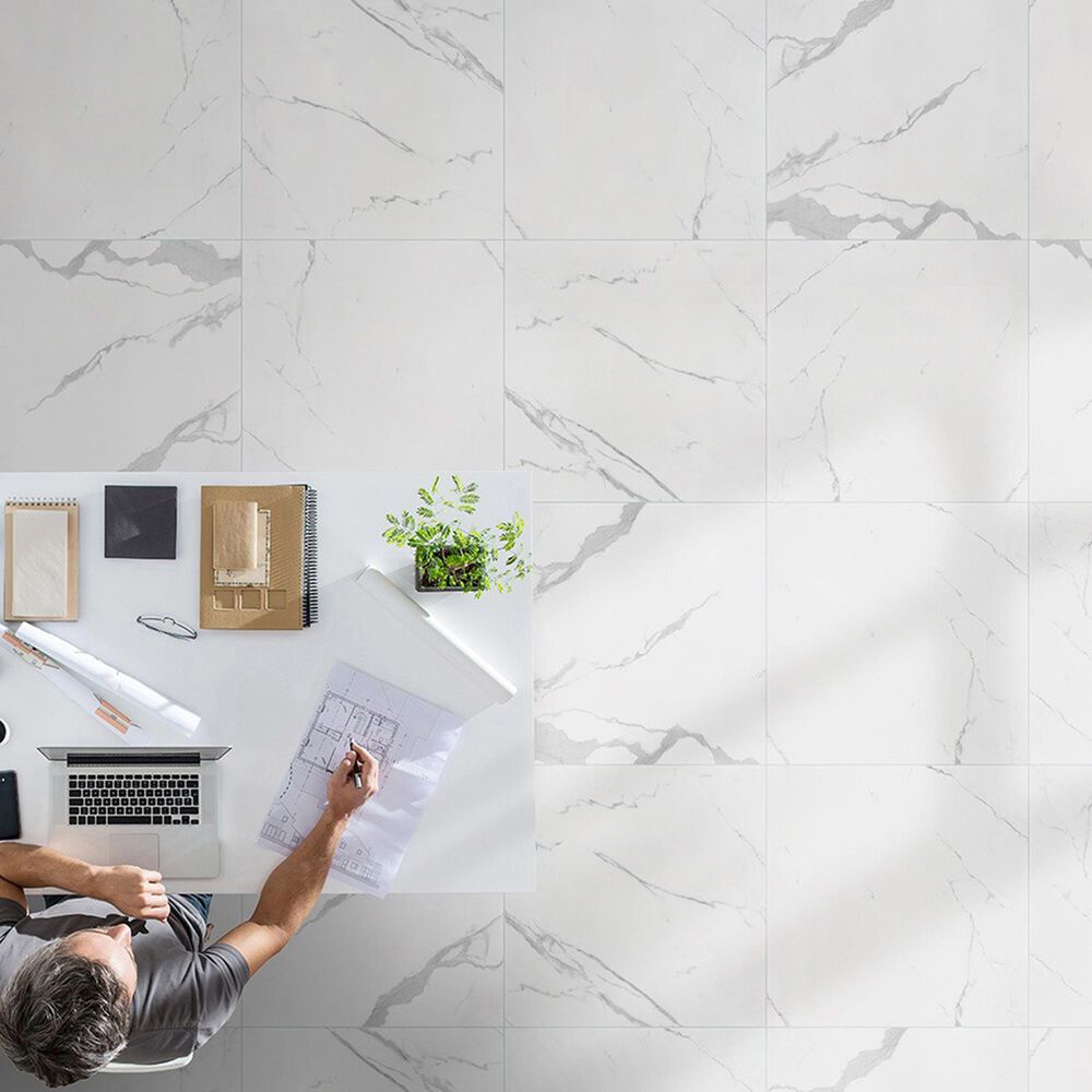 MS International Eden Statuary 32" x 32" Matte Porcelain Tile NFM