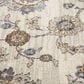 Amer Rugs Jordan 9"2" x 12"2" Ivory and Charcoal Area Rug, , large