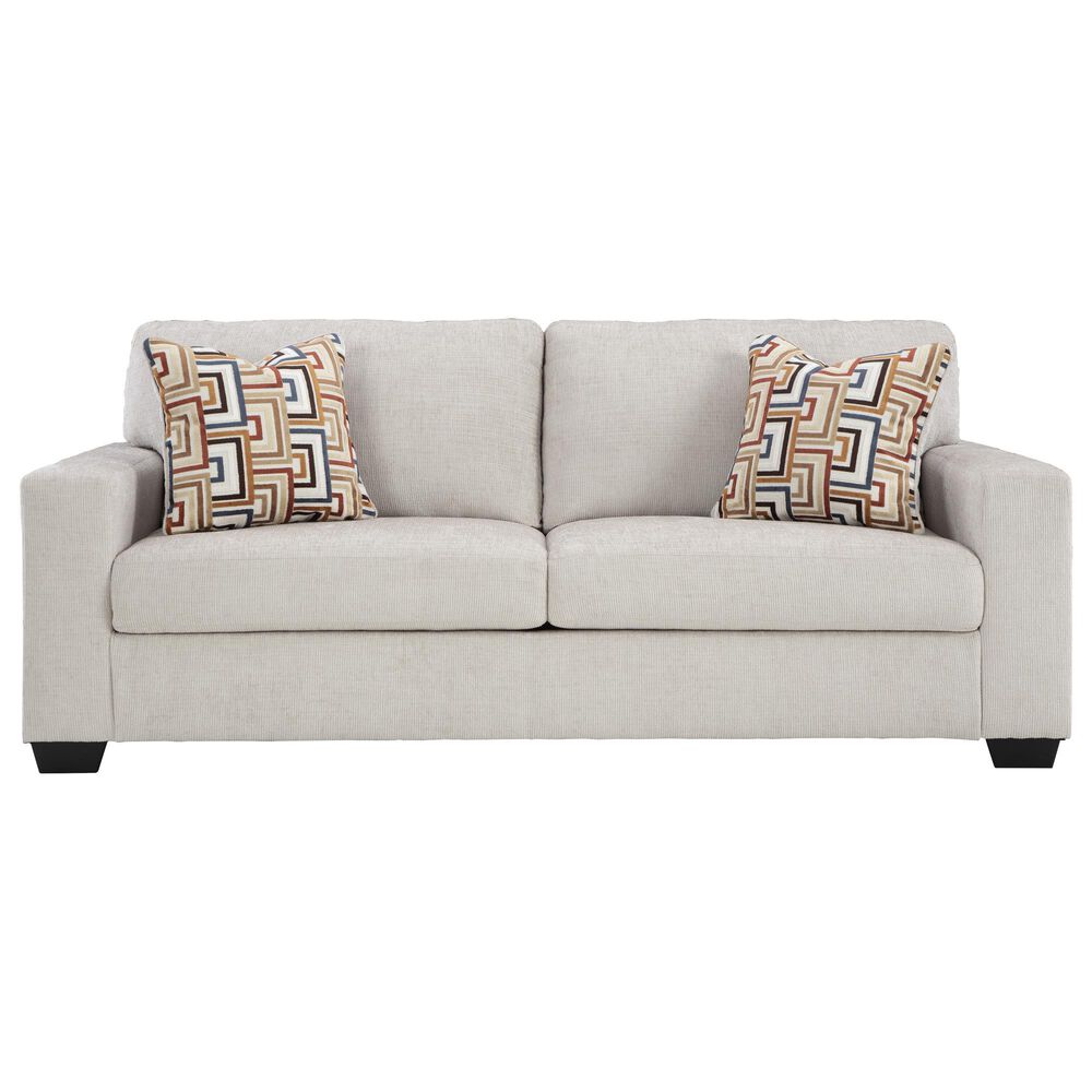 Ashley Aviemore Stationary Sofa and Loveseat Set in Stone, , large