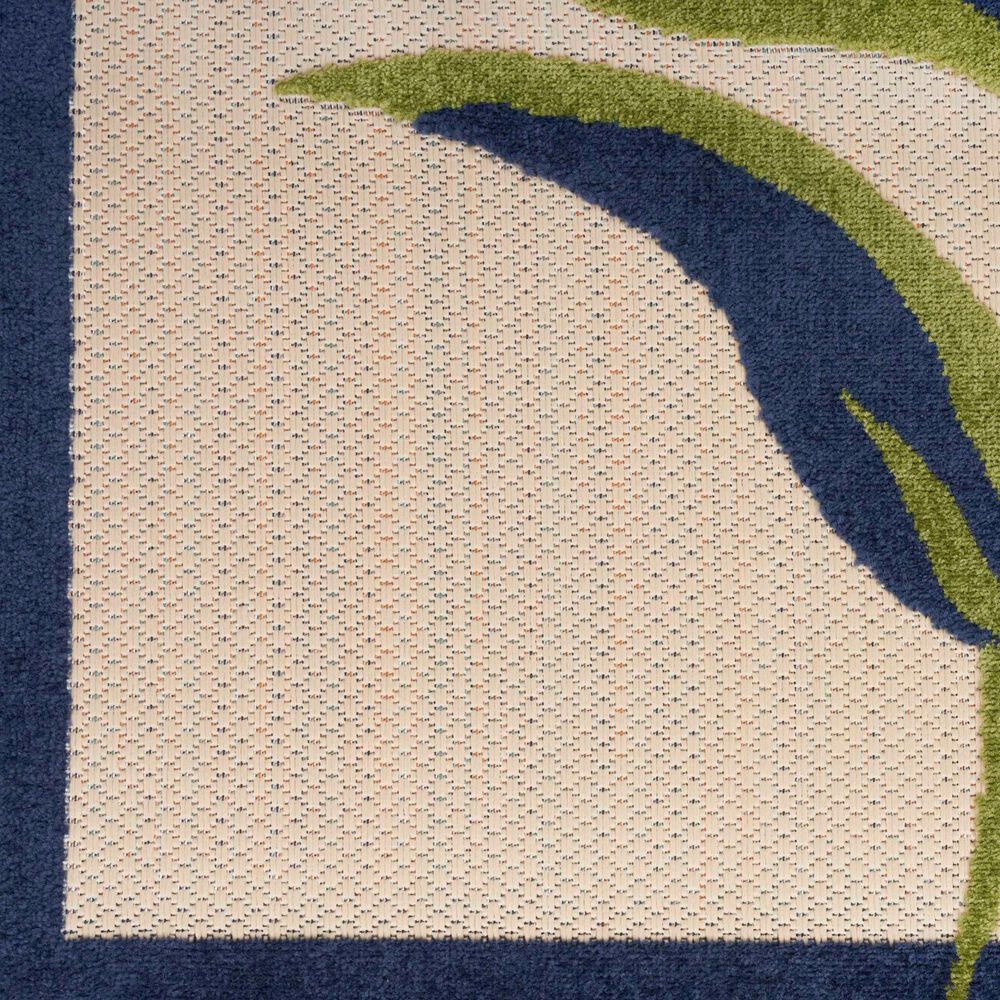Nourison Aloha ALH33 7&#39;10&quot; Round Multicolor Indoor/Outdoor Area Rug, , large
