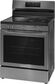 Frigidaire Gallery 30" Rear Control Electric Range with Total Convection in Black Stainless Steel, , large