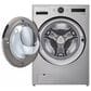 LG 2PC 5.0 Cu. Ft. Front Load Smart WashCombo All-in-One Washer/Dryer in Graphite Steel & Smart WI-fi Enabled Steam Clothing Care System in Mirror, , large