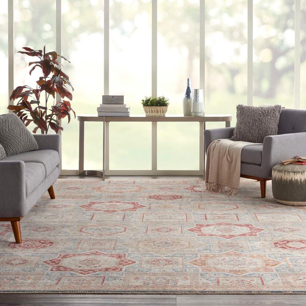 Nourison Homestead HMS02 10' x 13' Multicolor Area Rug Nebraska