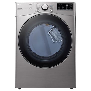 LG 7.4 Cu. Ft. Smart Wi-Fi Enabled Front Load Electric Dryer in Graphite Steel, , large
