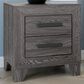 Ashley Sylveri 2-Drawer Nightstand in Gray, , large
