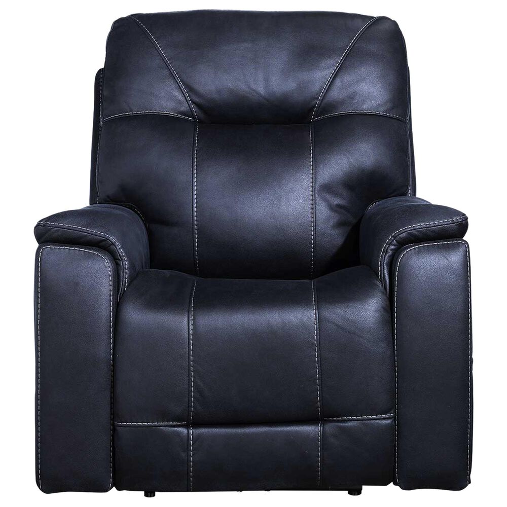 Steve Silver Lexington Power Recliner in Ocean Blue, , large