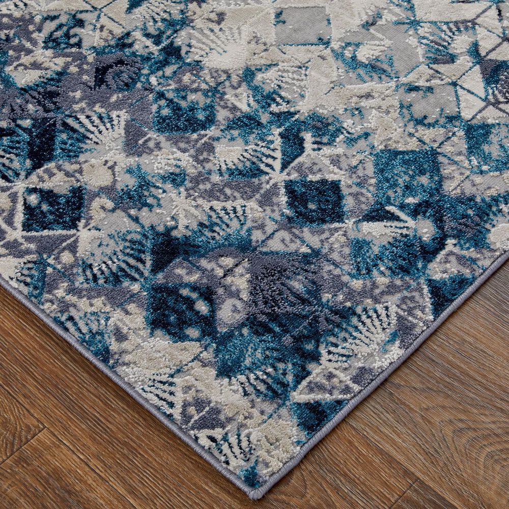 Feizy Indio 3&#39;11&quot; x 6&#39; Blue Area Rug, , large