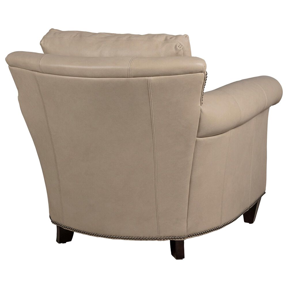 Bradington-Young Richardson Leather Accent Chair in Cream, , large