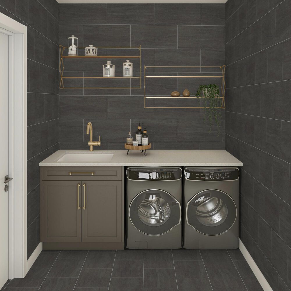 Dal-Tile Haddonstone Velvet Rectangle Ridge 12" x 24" Porcelain Tile, , large