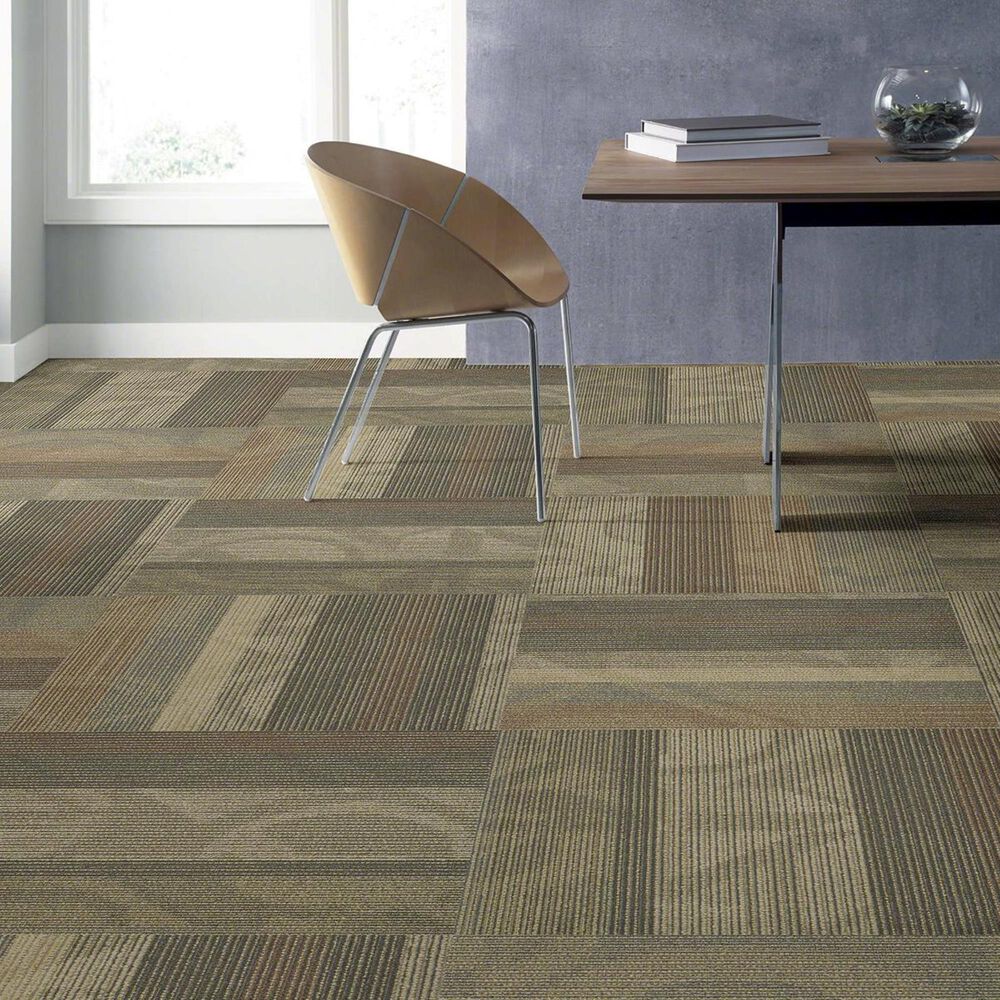Shaw Feedback 24&quot; x 24&quot; Carpet Tile in Receiver, , large