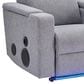 Ashley Pineland Power Glider Recliner in Pewter, , large