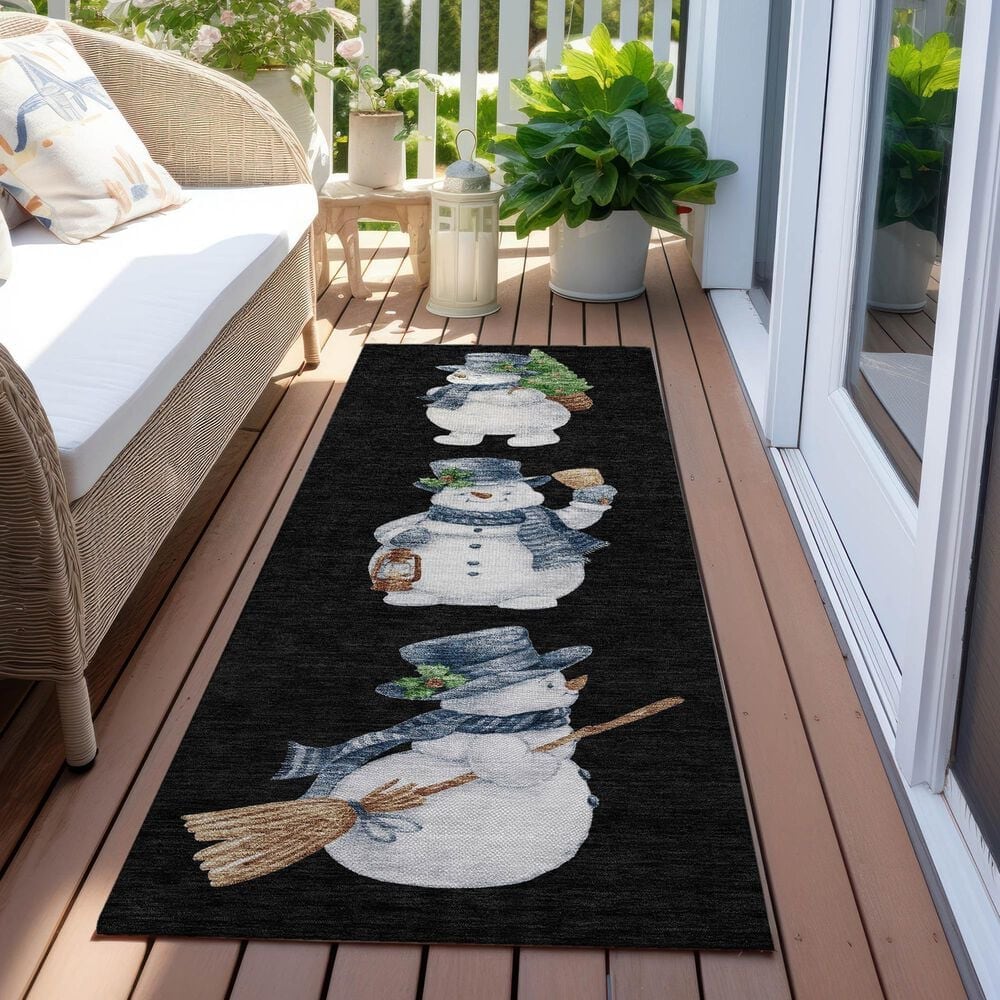 Dalyn Rug Company Wonderland WN34 Black 2&#39;3&quot; x 7&#39;6&quot; Runner, , large
