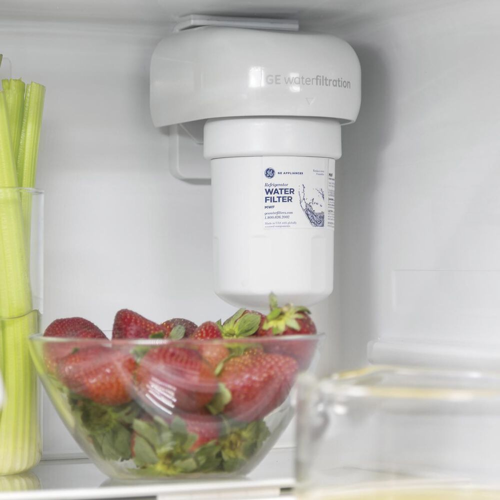 GE Appliances 24.8 Cu. Ft. French Door Refrigerator with Internal Water Dispenser, , large