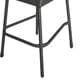 Hearth and Haven Outdoor Rattan Armless Barstool in Grey (Set of 2), , large