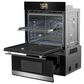 Sharp 30" Smart Electric Microwave Wall Oven Combo in Stainless Steel and Black, , large