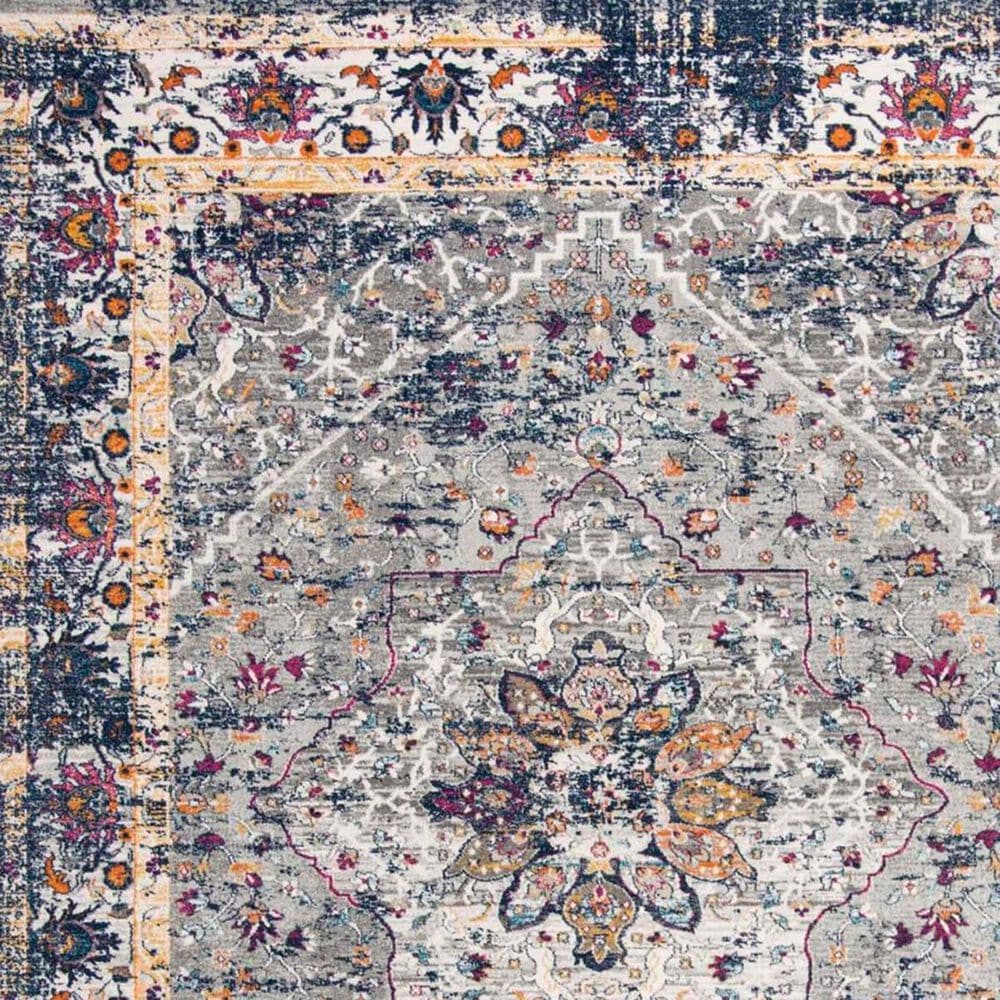Safavieh Evoke EVK288N 3&#39; x 5&#39; Grey and Navy Area Rug, , large