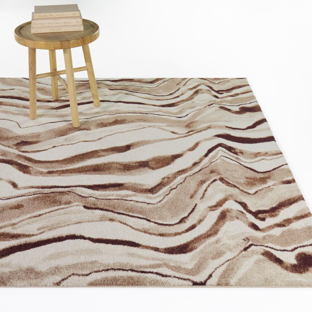 Balta Rugs Reverie Joost Wine 5'3" x 7' Area Rug, , large