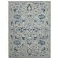 Amer Rugs Romania 5" x 8" Gray and Blue Area Rug, , large