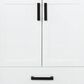 Lexora Home Ziva 30" Single Bathroom Vanity in White with 2 cm White Quartz Top and Rectangular Sink, , large