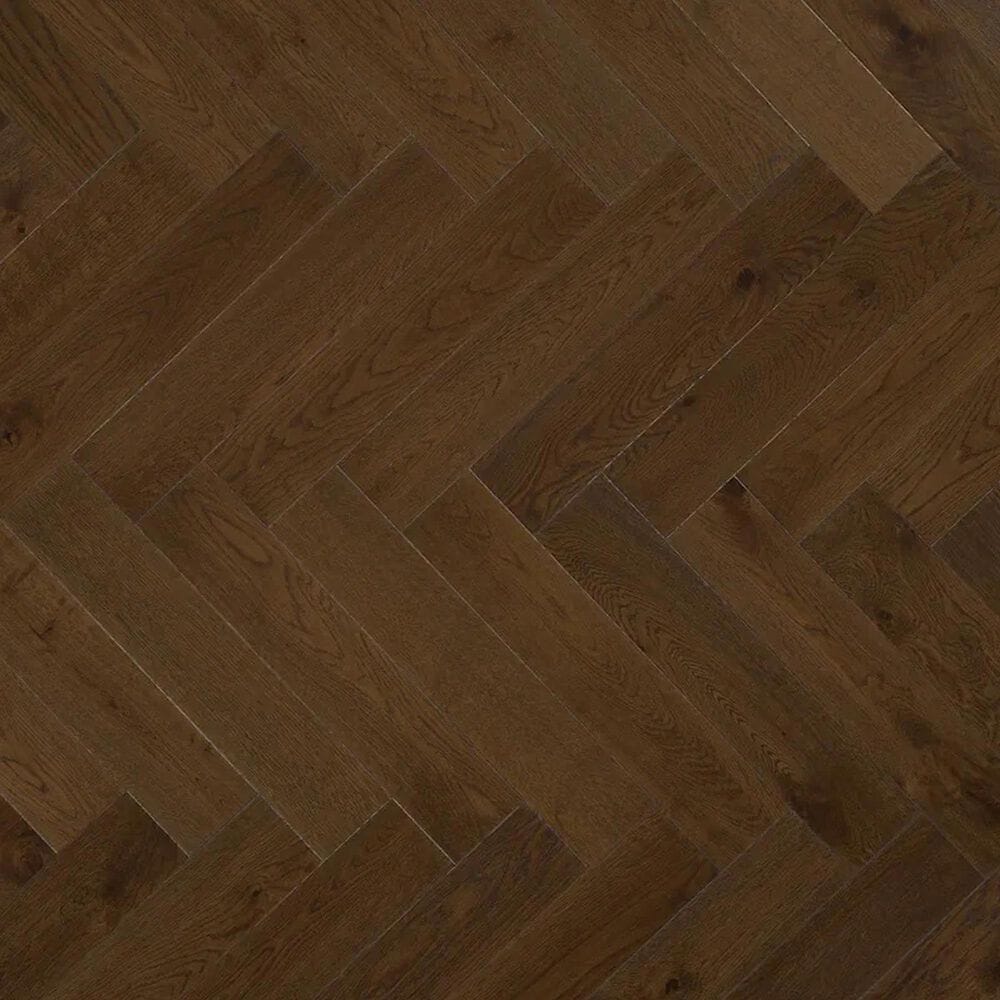 Adleta Duet Herringbone Scarlett"s Fire 5" x 24" Oak Engineered Hardwood, , large