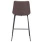 Zuo Modern Byron Counter Chair in Brown/Black, , large