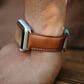 Bluebonnet Cases Band Leather for Apple Watch in Saddle Tan, , large