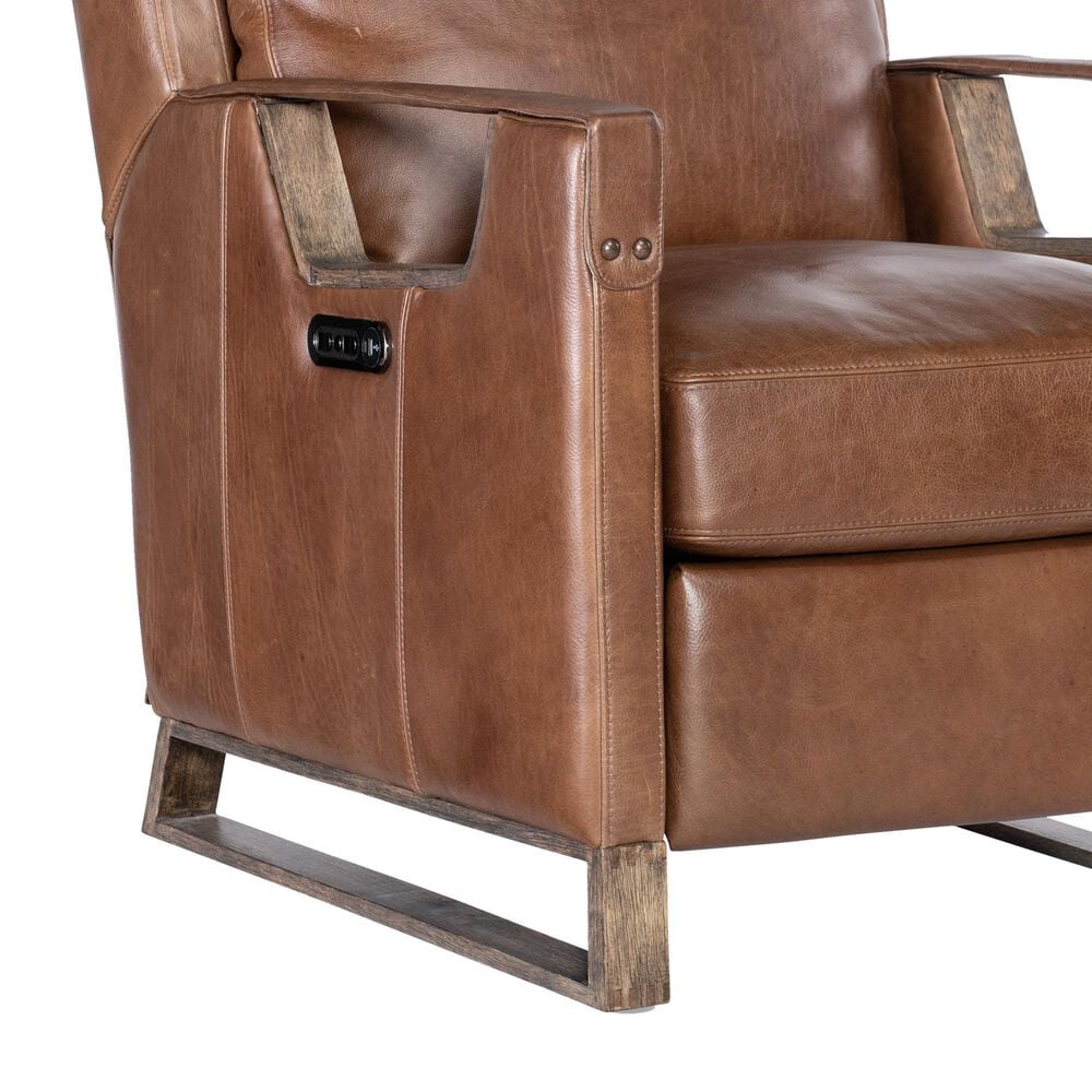 Hooker Furniture Relic Power Recliner with Power Headrest in Taupe, , large
