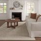 L&R Resources Savanna Natural and Ivory 10" x 14" Area Rug, , large