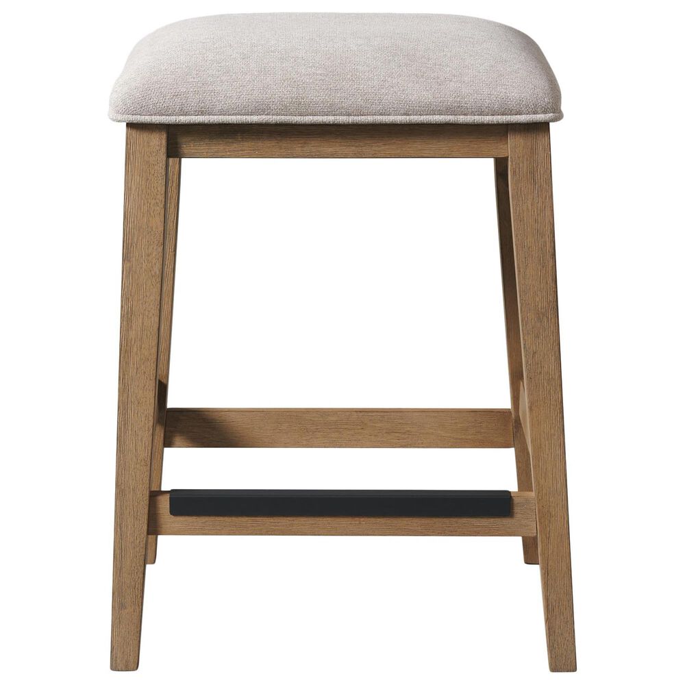 Hawthorne Furniture Landmark Backless Stool in Weathered Oak, , large