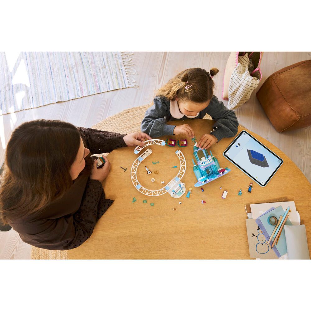 LEGO Disney Elsa's Ice Castle and Snow Ride Adventure Building Set, , large