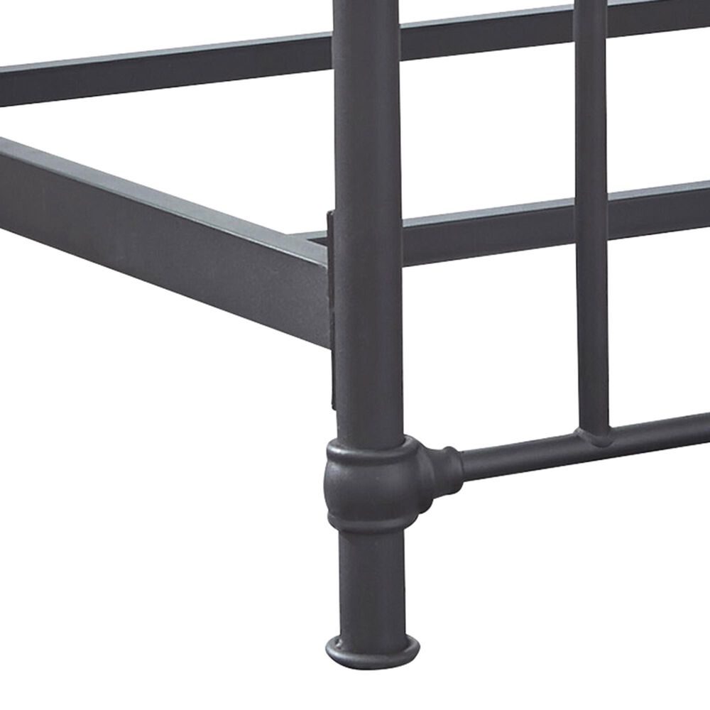 Ashley Nashburg Queen Slat Metal Bed in Black, , large