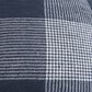 Rizzy Home Plaid 20" Down Filled Pillow in Indigo/White, , large