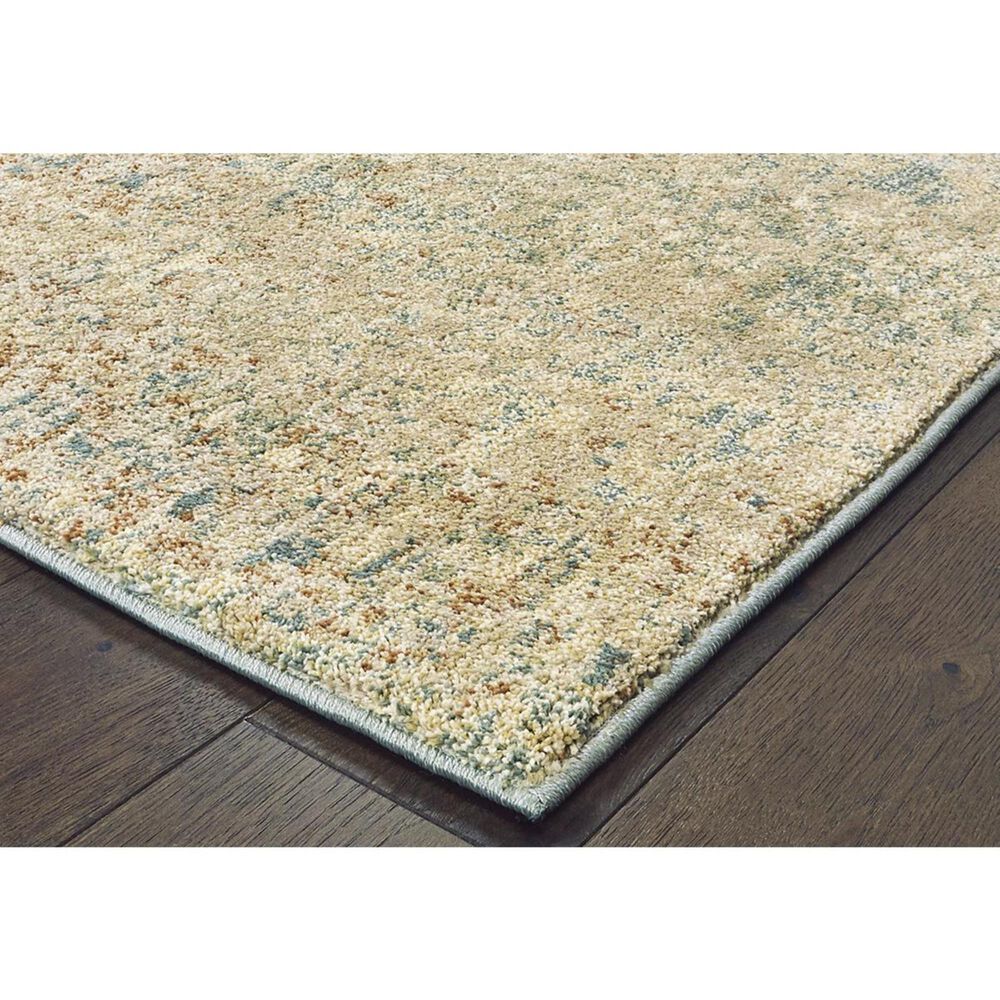 Oriental Weavers Carson 9654B 2&#39;3&quot; x 7&#39;6&quot; Blue Runner, , large