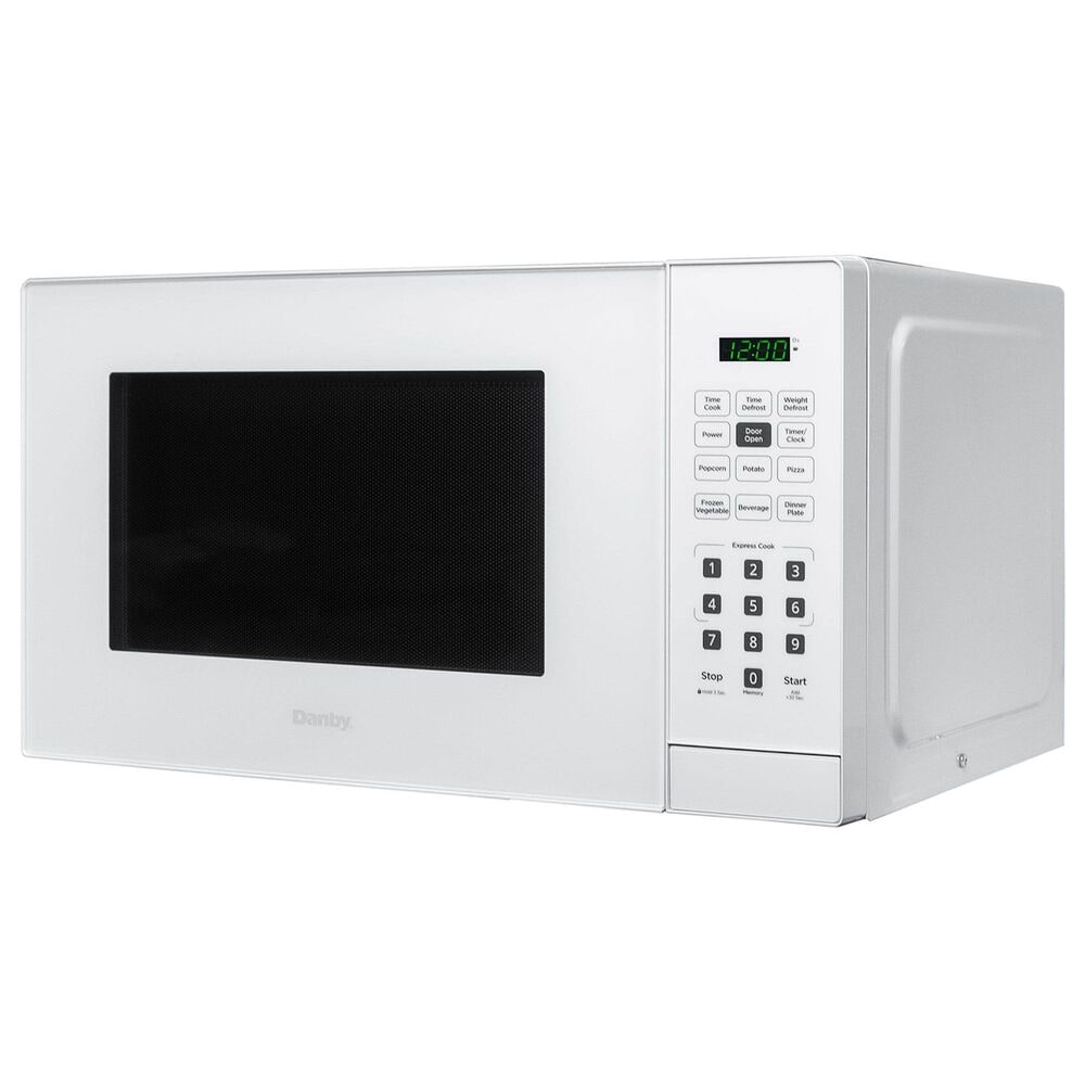 Danby 1.1 Cu. Ft. Countertop Microwave in White, , large