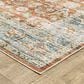 Oriental Weavers Charleston Distressed 2" x 8" Rust Runner, , large