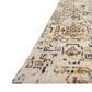 Loloi Torrance TC-12 6"6" x 9"2" Ivory and Taupe Area Rug, , large