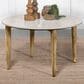 Coaster Aldis Coffee Table in White, Gray and Natural, , large