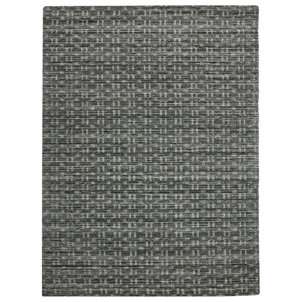 Amer Rugs Houston 8"9" x 11"9" Dark Gray Area Rug, , large
