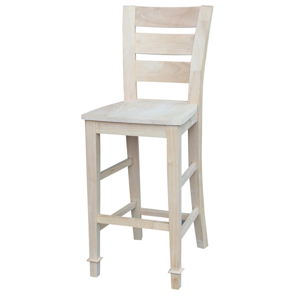 International Concepts Tuscany 30" Barstool in Unfinished, , large